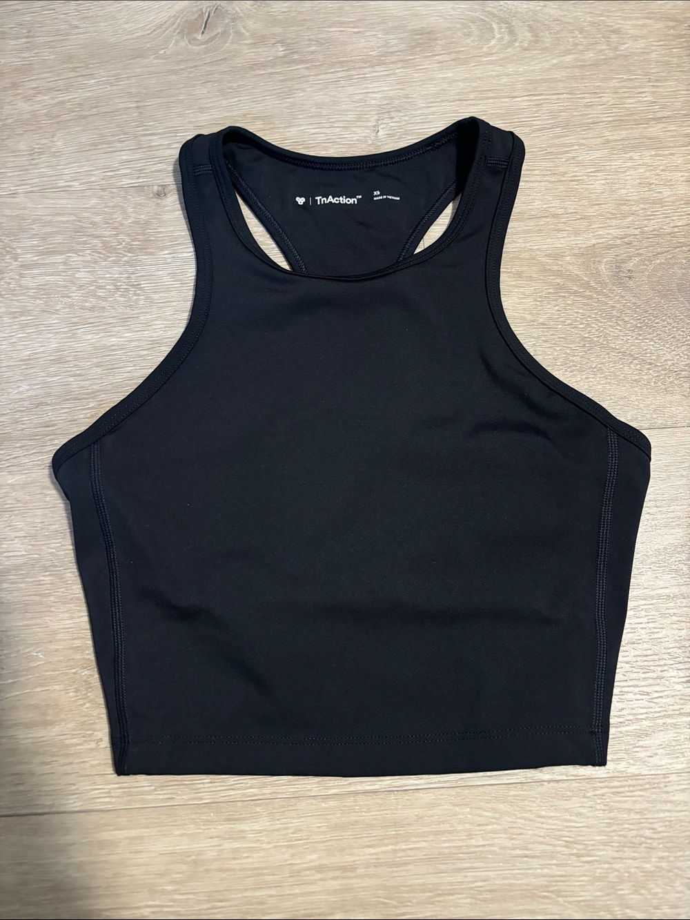 TNA black sports bra